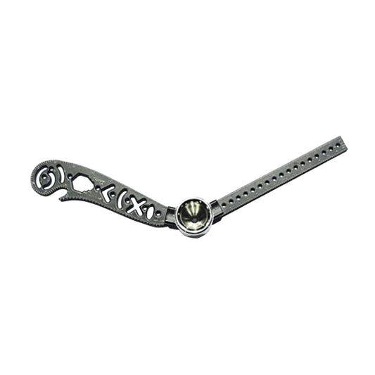 Portable Versatile Tool Protractor Circles Drawing Magnetic Straight Arc Ruler