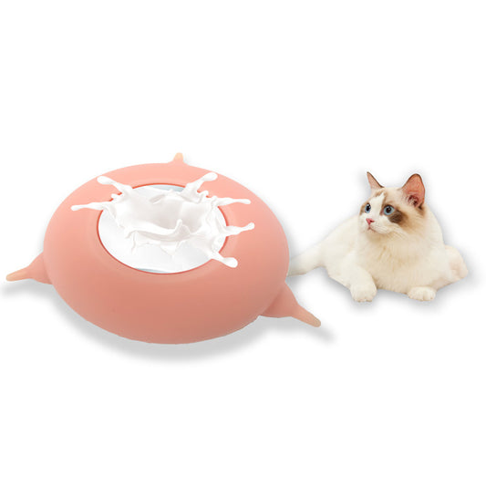 Cat And Dog Bionic Silicone Automatic Feeding Artifact Pacifier