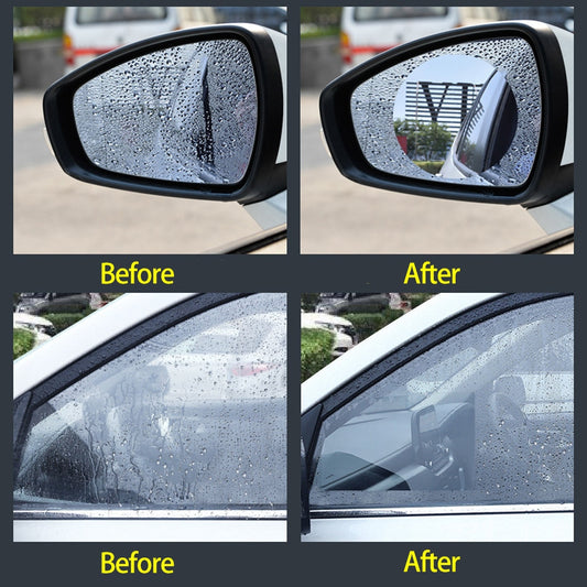 PROTECTIVE CAR MIRROR FILM - KEEPS MIRRORS FROM FOGGING UP!