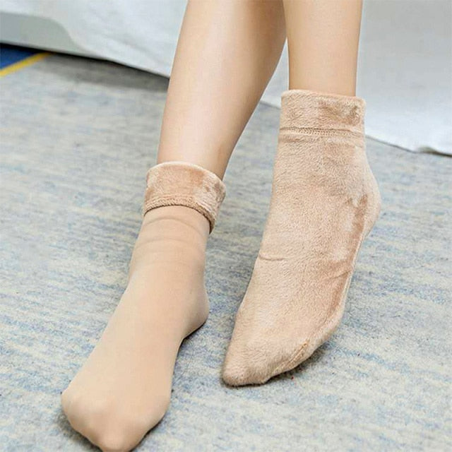 Winter Warm Velvet Socks