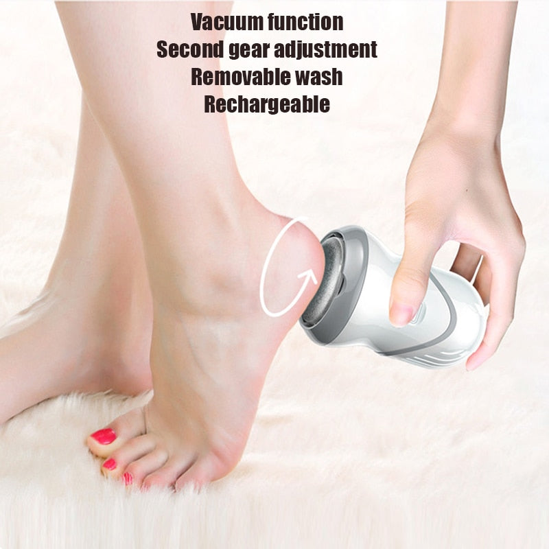 Rechargeable Foot Files Clean Tools for Hard Cracked Skin