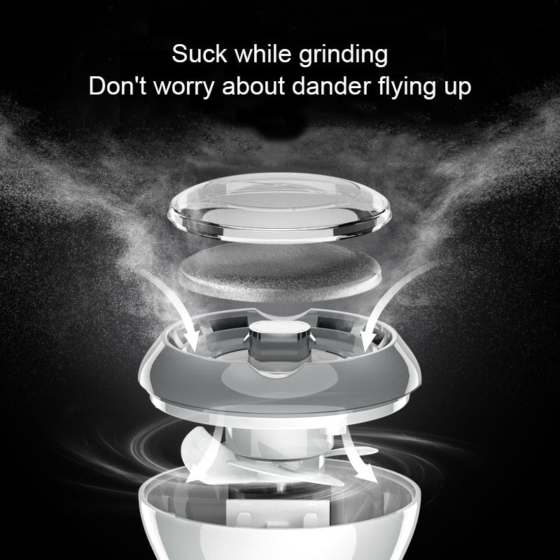 Rechargeable Foot Files Clean Tools for Hard Cracked Skin