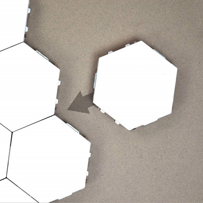 Touch Induction Honeycomb Light Fashion Personality Atmosphere Light Combination Decorative Led Quantum Light