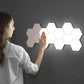 Touch Induction Honeycomb Light Fashion Personality Atmosphere Light Combination Decorative Led Quantum Light