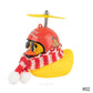 Cute Duck with  Wind Helmet Bicycle Accessories Car Décor