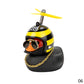 Cute Duck with  Wind Helmet Bicycle Accessories Car Décor