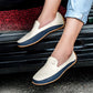 Fashion Leather Shoes For Men New Slip On Loafers Plus Size 47 Casual Driving Shoes WideBusiness Shoes Sneaker Male