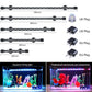 LED Waterproof Fish Tank Clip Light Underwater Submersible Lamp