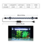LED Waterproof Fish Tank Clip Light Underwater Submersible Lamp