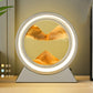 LED Light Creative Quicksand Table Lamp