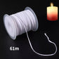105PCS/Set Smokeless Scented Candle Wicks Soy Wax Core Wood Cotton Core Kerosene Lamp Wax Line Wood Candles Making Accessories