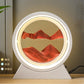 LED Light Creative Quicksand Table Lamp