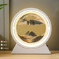 LED Light Creative Quicksand Table Lamp
