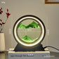 LED Light Creative Quicksand Table Lamp