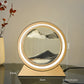 LED Light Creative Quicksand Table Lamp