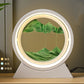 LED Light Creative Quicksand Table Lamp