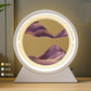 LED Light Creative Quicksand Table Lamp