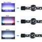 LED Waterproof Fish Tank Clip Light Underwater Submersible Lamp