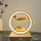 LED Light Creative Quicksand Table Lamp