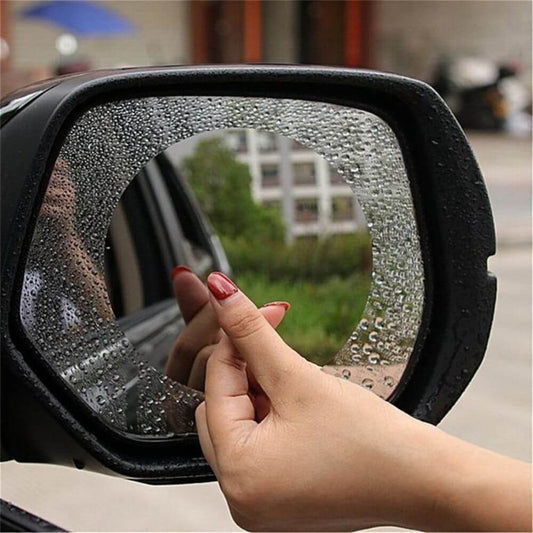 PROTECTIVE CAR MIRROR FILM - KEEPS MIRRORS FROM FOGGING UP!