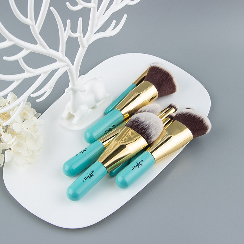 9PCS Make Up Brushes Travel Brushes Set