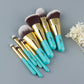 9PCS Make Up Brushes Travel Brushes Set