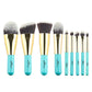 9PCS Make Up Brushes Travel Brushes Set