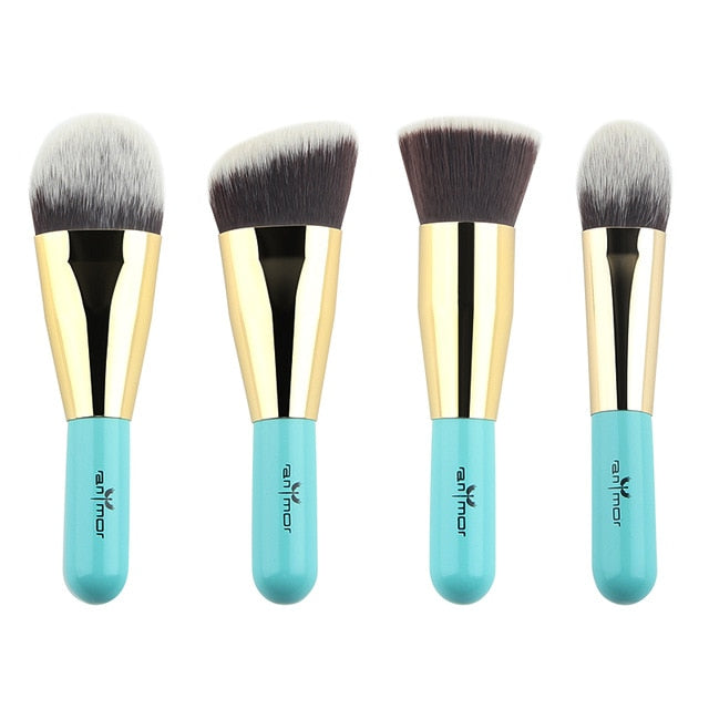 9PCS Make Up Brushes Travel Brushes Set