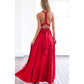 Sexy Women Multiway Wrap Convertible Boho Maxi Club Red Long Dress