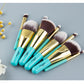 9PCS Make Up Brushes Travel Brushes Set