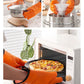 2PC Long Length Silicone Glove For Oven