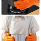 2PC Long Length Silicone Glove For Oven