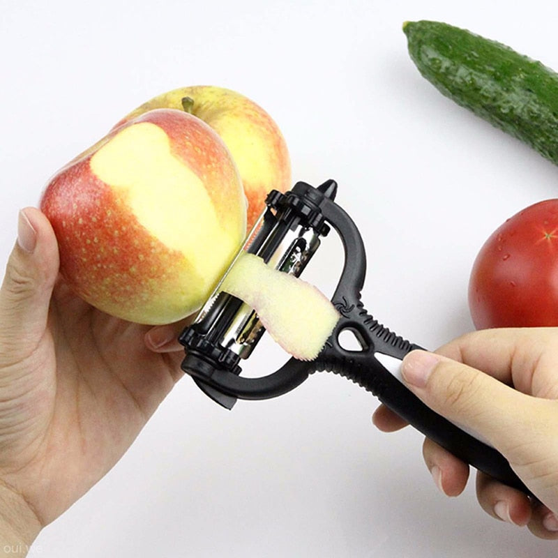 Multifunctional 360 Degree Rotary Vegetable Fruit Pooler
