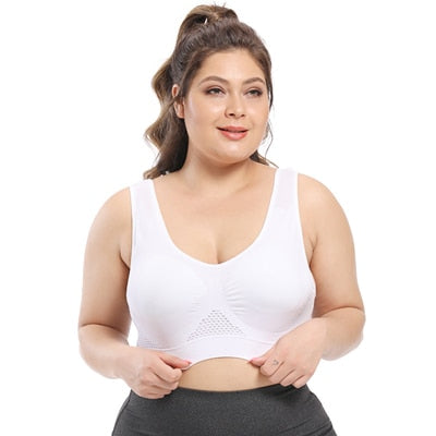 Bras For Women Plus Size Seamless Bra With Pads Easy Comfort Bra