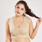 Bras For Women Plus Size Seamless Bra With Pads Easy Comfort Bra