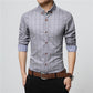 Men's Plaid Cotton Dress Shirts High Quality
