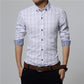 Men's Plaid Cotton Dress Shirts High Quality