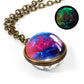 Nebula Galaxy Double Sided Pendant