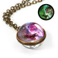 Nebula Galaxy Double Sided Pendant
