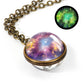 Nebula Galaxy Double Sided Pendant