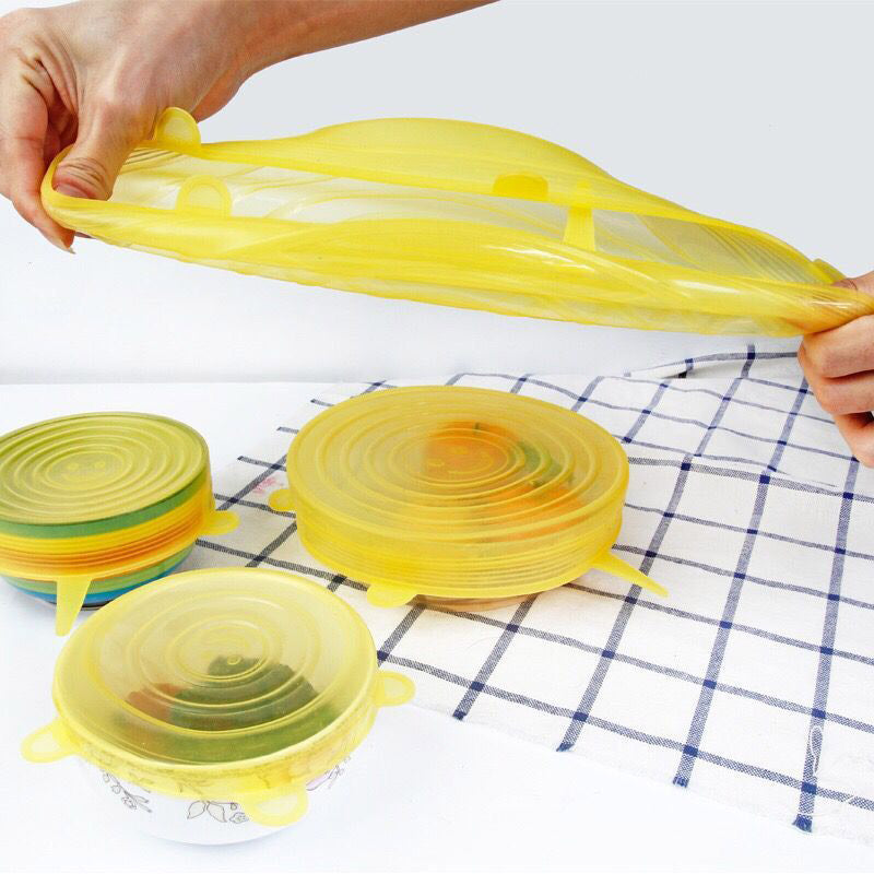 6-PCS ZERO-WASTE CONTAINER LIDS!