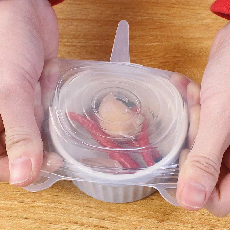 6-PCS ZERO-WASTE CONTAINER LIDS!
