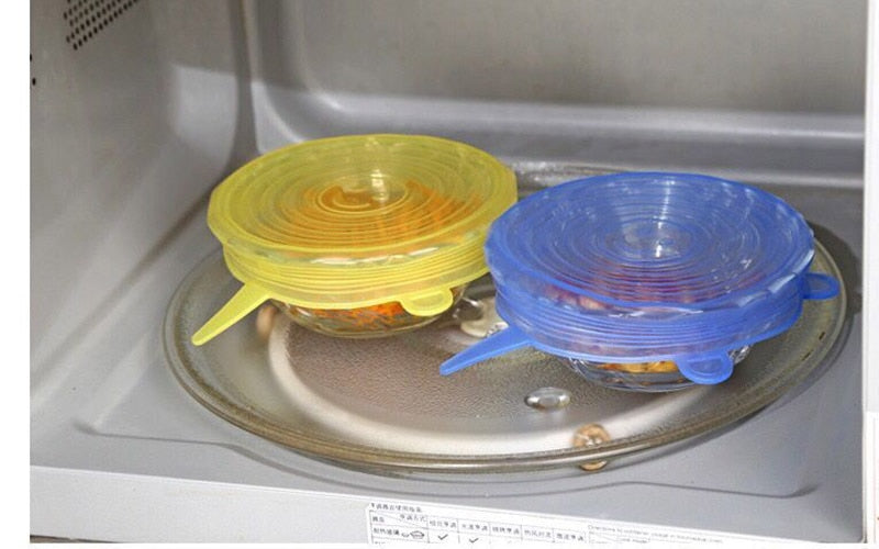 6-PCS ZERO-WASTE CONTAINER LIDS!