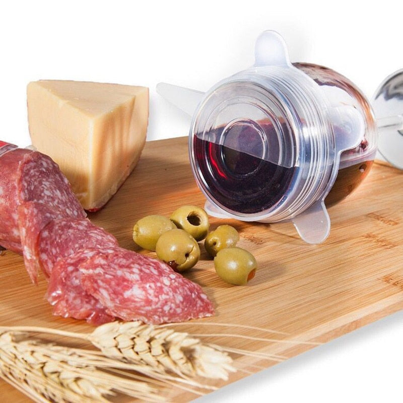 6-PCS ZERO-WASTE CONTAINER LIDS!