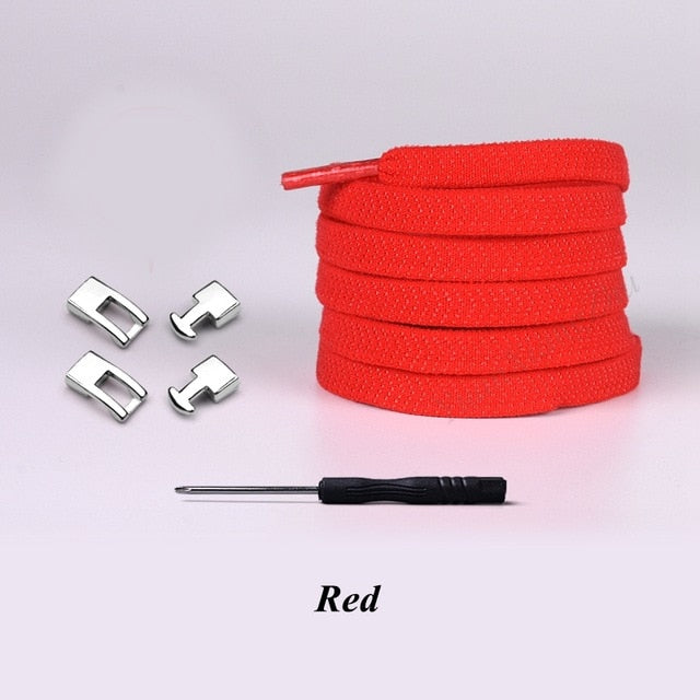 New Elastic Cross buckle No Tie Shoe laces