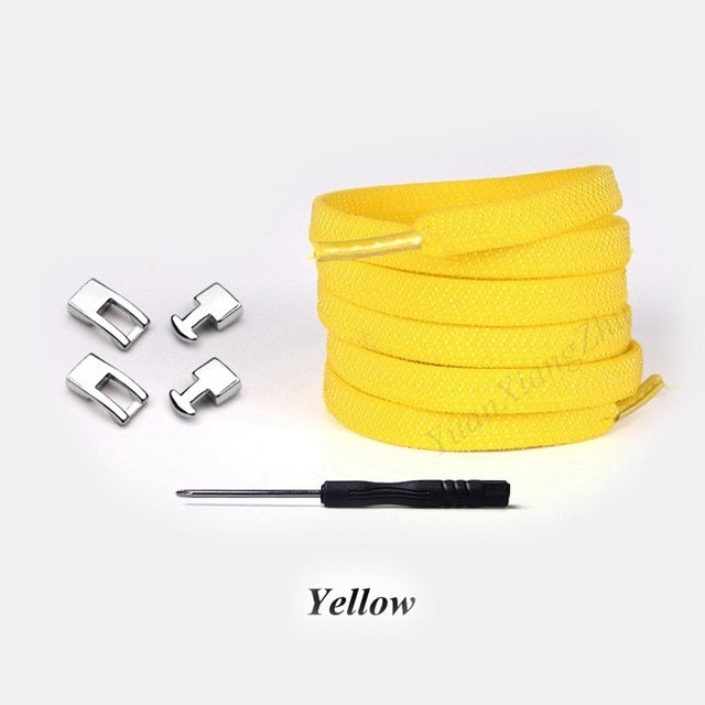 New Elastic Cross buckle No Tie Shoe laces