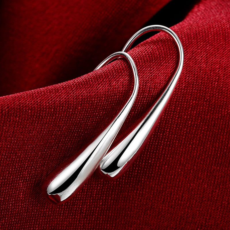 925 Silver Earring Fashion Jewelry Teardrop/Water