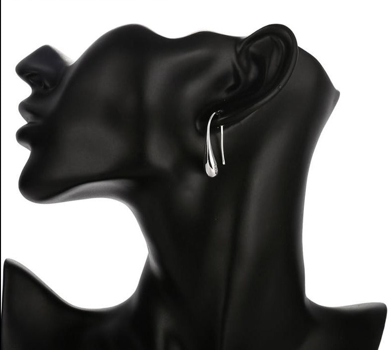 925 Silver Earring Fashion Jewelry Teardrop/Water