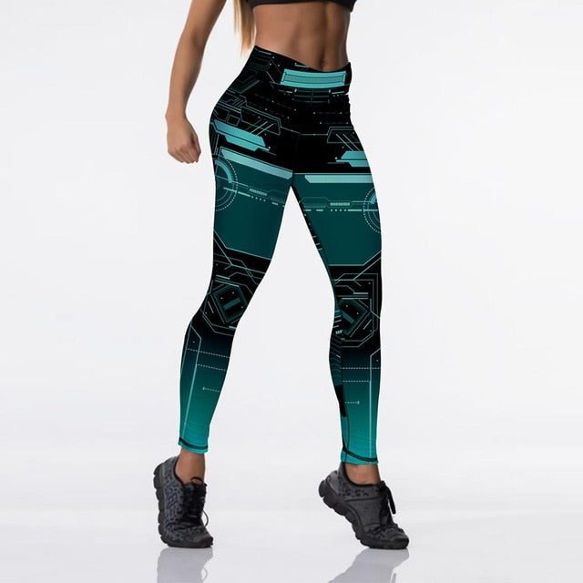 Sexy High Waist Elasticity Women Leggings