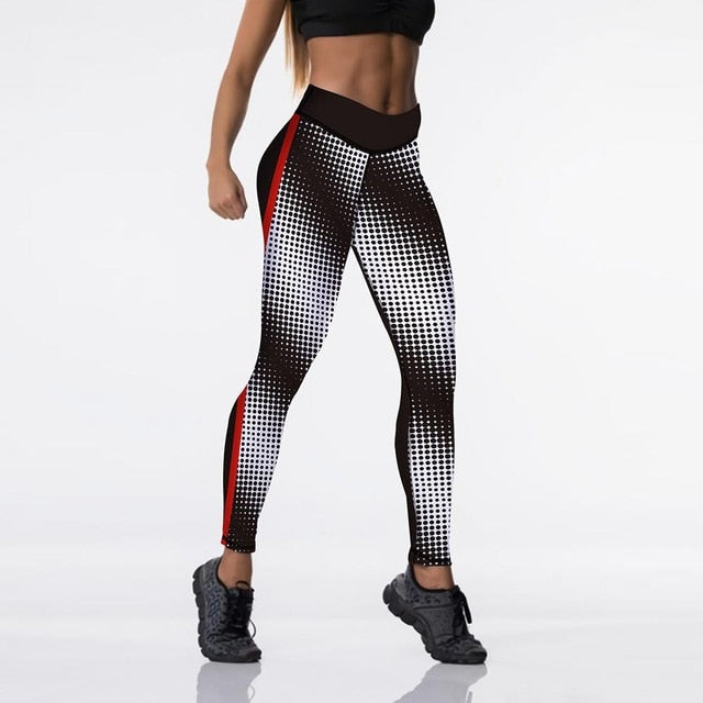 Sexy High Waist Elasticity Women Leggings